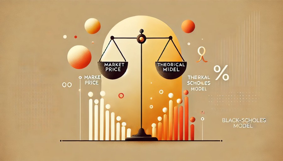 چرا قیمت اختیار از عدد مدل بلک-شولز فاصله می‌گیرد؟